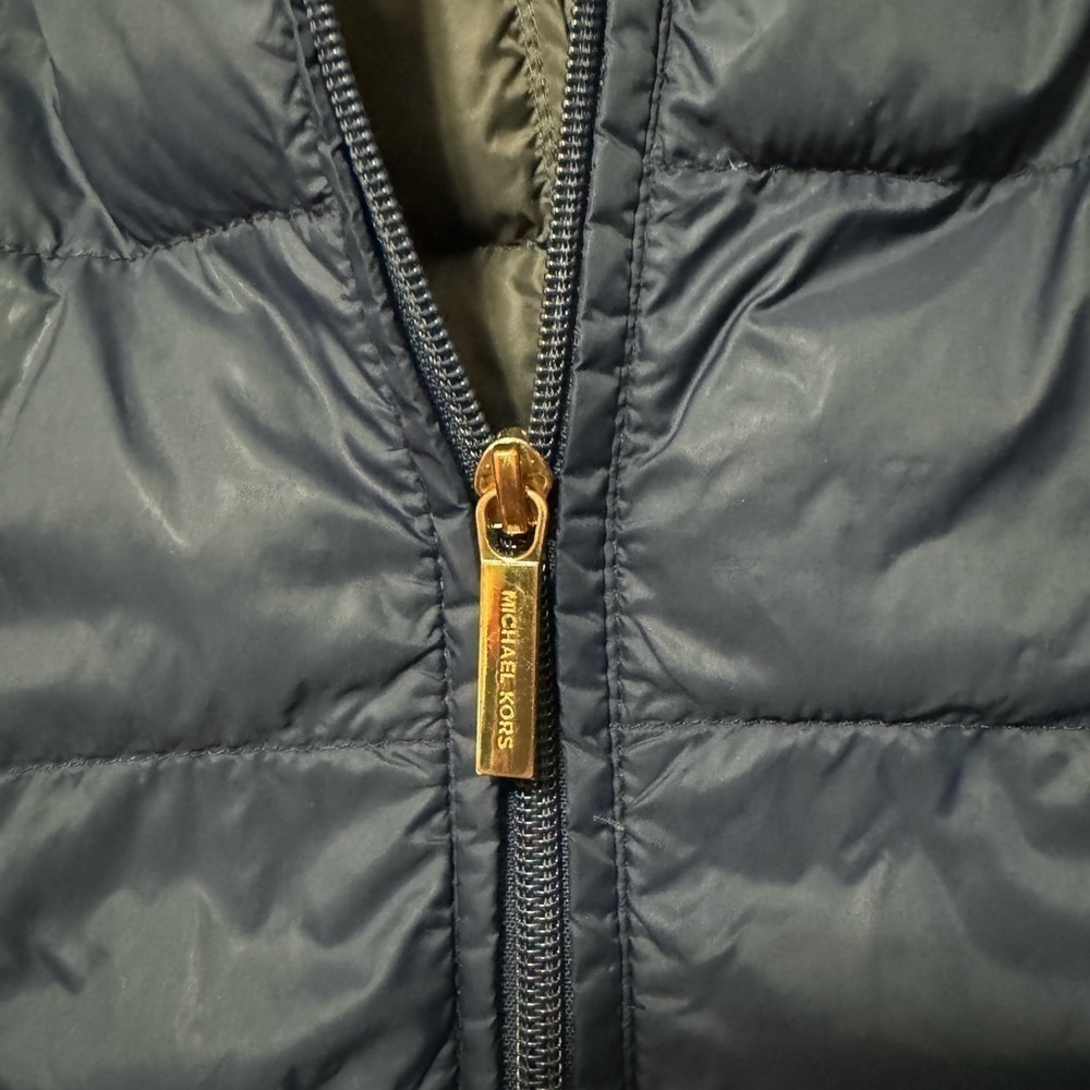 Michael kors packable down zip up puffer jacket size small VVVGUC - Picture 4 of 7